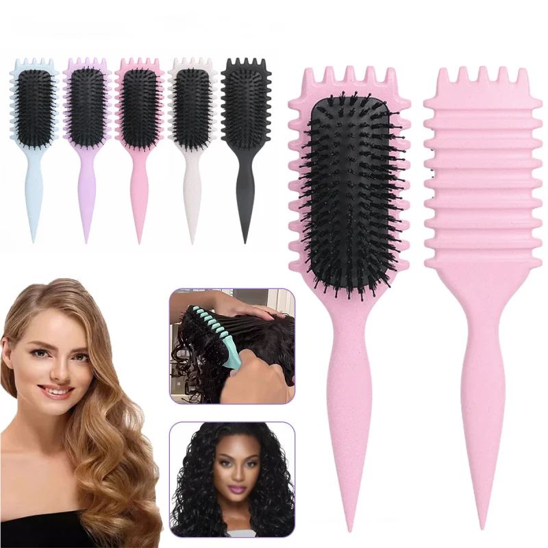 Brosse de Coiffage pour Cheveux Bouclés