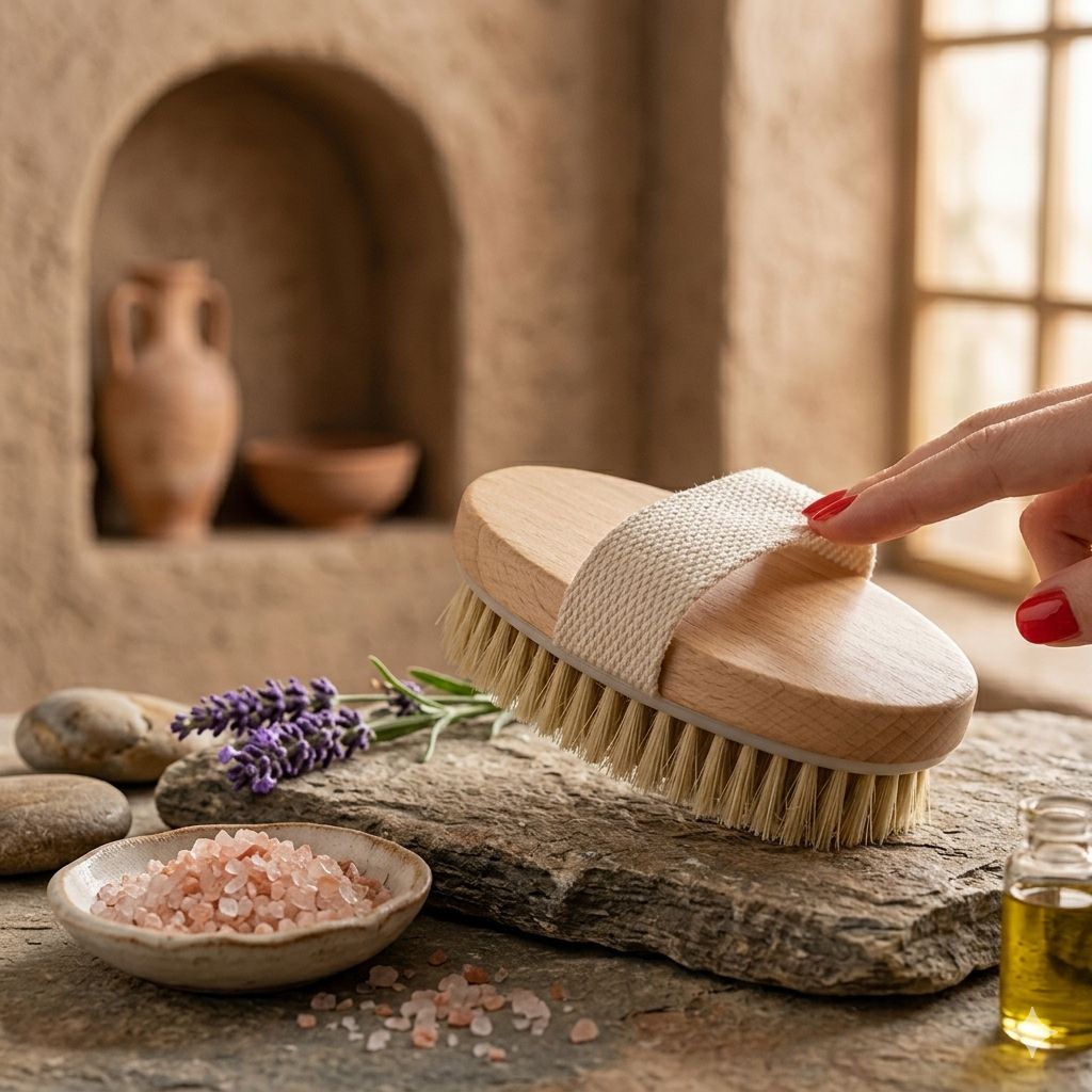 Brosse corporelle de massage (Dry Brush)
