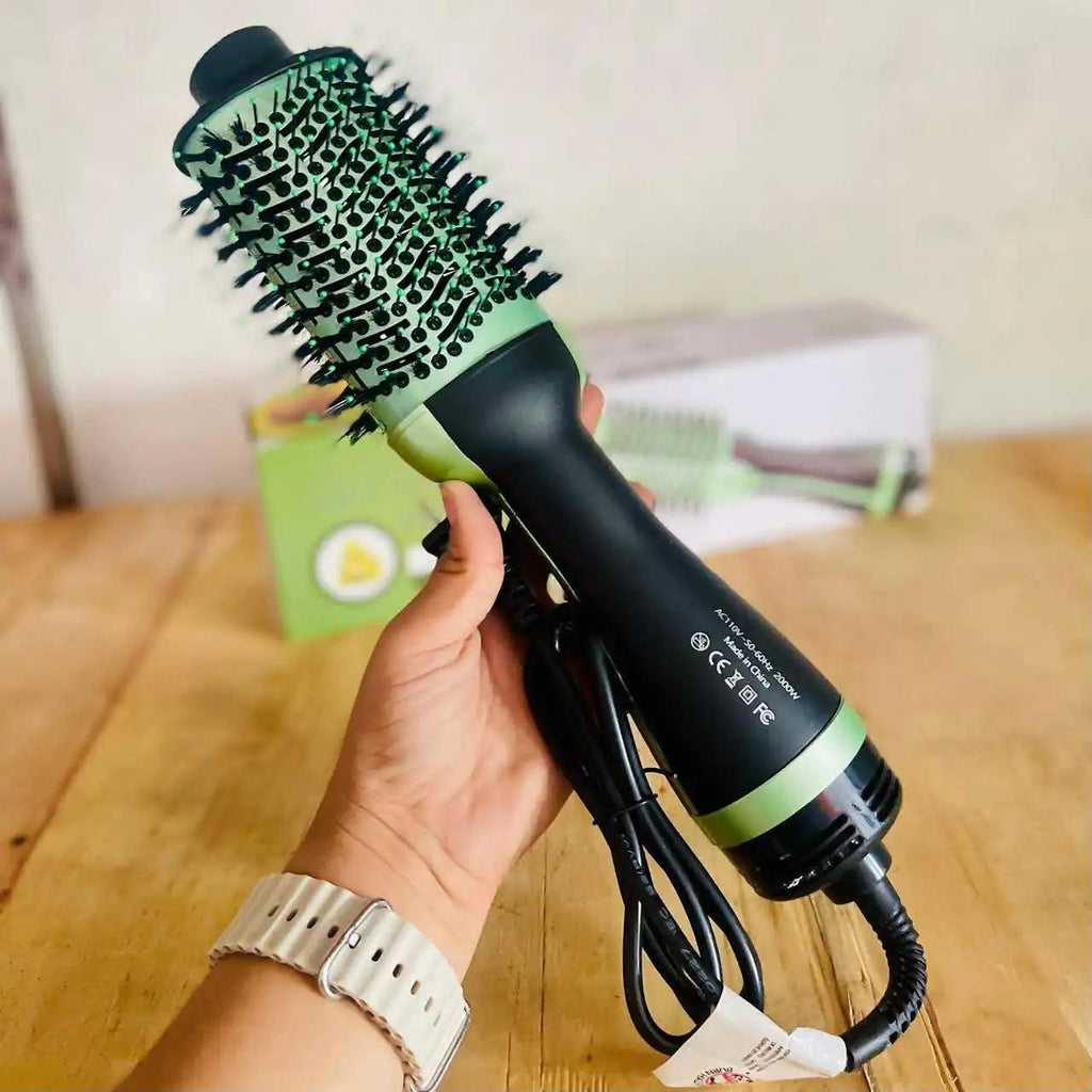 Brosse chauffante électrique (Hot Air Brush / Brosse soufflante 2-en-1)