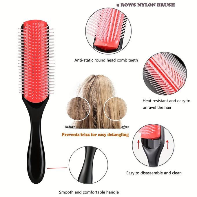 Brosse démêlante professionnelle